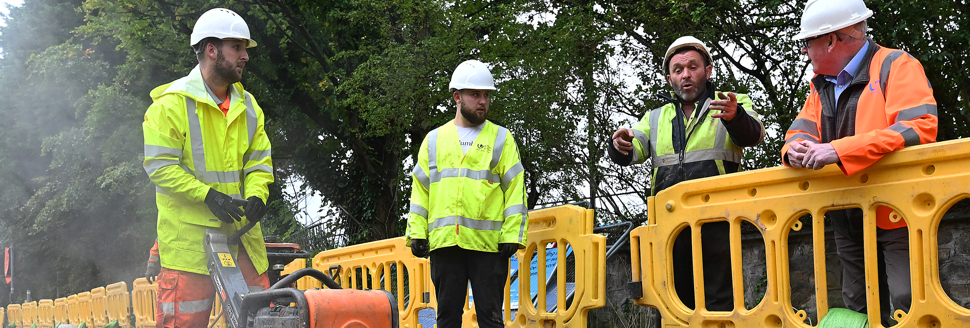 United Networks Group engineer work on the road